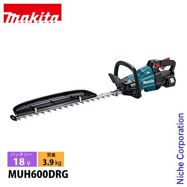 ޥmakita 18V żإåȥ 600mm ξϼ Хåƥ꡼ Ŵդ MUH600DRG إåȥ ż Хåƥ꡼