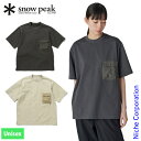 スノーピーク インセクトシールド Tシャツ TS-25SU001 アウトドア ウェア トップス ユニセックス キャンプ用品 胸ポケット