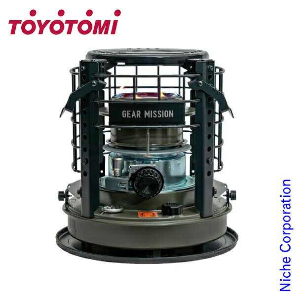 【18・20日は！枚数限定 最大1,000円OFFクーポン】トヨトミ 煮炊き暖房用石油コンロ K3-GM1 アウトドア キャンプ ストーブ ギアミッション