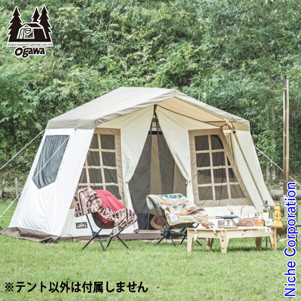 設営が簡単!5人家族にぴったりなロッジタイプのテントの 設営が簡単!5人家族にぴったりなロッジタイプのテントの