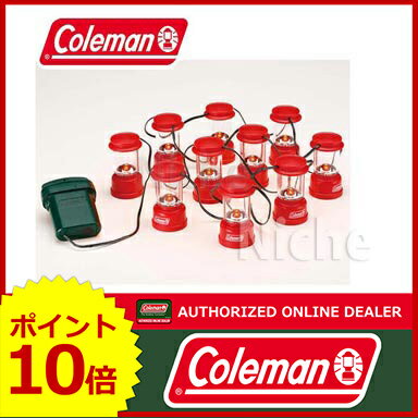 コールマン coleman LED ストリングライト (レッド) [170-9359R] キャンプ 用品 オートキャンプ 用品 のニッチ！[P10]