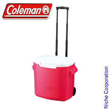 コールマン ホイールクーラー/28QT(ピンク) 2000010028 Coleman コールマン クーラーボックス クーラー ボックス キャンプ用品 キャスター