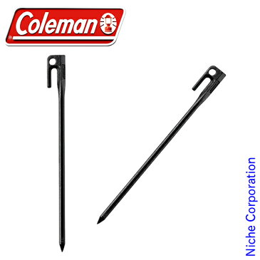 コールマン スチールソリッドペグ 30cm/1PC 2000017188 キャンプ用品 テント タープ