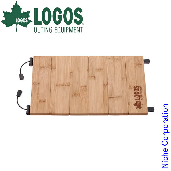 【25日は！枚数限定 最大1,000円OFFクーポン】ロゴス Bamboo パタパタまな板mini アウトドア キッチン キャンプ まないた