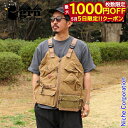【5日は!枚数限定 最大1,000円OFFクーポン】grn outdoor アウター TEBU RIFLEMAN ベスト GO3205Q ウェア アウトドア キ...