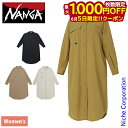 【5日は!枚数限定 最大1,000円OFFクーポン】ナンガ ドットエア コンフィー ワンピース ウィメンズ NW2412-1H202-B アウトドア ウェア レディース NANGA 吸汗速乾 シャツワンピース 長袖