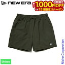 【15日は!枚数限定 最大1,000円OFFクーポン】ニューエラ ユーティリティー ショートパンツ オリーブ 14391930 アウトドア ウェア ズボン ボトムス ユニセックス ショーツ 男女兼用 メンズ レディース 注目商品