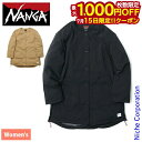 【15日は!枚数限定 最大1,000円OFFクーポン】ナンガ ヒノックリップストップインナーダウンロングカーディガン ウィメンズ ND2442-1M302-A アウトドア ウェア アウター レディース NANGA インナー ダウン トップス
