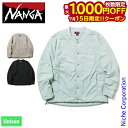 【15日は!枚数限定 最大1,000円OFFクーポン】ナンガ ノーカラーソフトダウンカーディガン ユニセックス N2500-0E004A アウトドア ウェア ア...