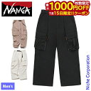 【15日は!枚数限定 最大1,000円OFFクーポン】ナンガ ヒノックリップストップ フィールド カーゴ パンツ NW2411-1I700 アウトドア ウェア ズボン ボトムス メンズ NANGA パンツ カーゴパンツ