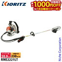 【18日は!枚数限定 最大1,000円OFFクーポン】KIORITZ(共立) 刈払機 背負式 ループハンドル+グリップ RME2221LT 草刈機 エンジン式 ...