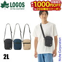 【20日は!枚数限定 最大1,000円OFFクーポン】ロゴス サコッシュ-BE 374108 アウトドア バッグ 肩掛け ポーチ バック