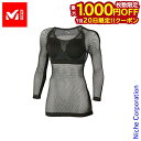 【20日は!枚数限定 最大1,000円OFFクーポン】ミレー ドライナミック メッシュ 3/4 スリーブ レディース BLACK-NOIR MIV01358-0247 women 女性用 靴下 くつ下 ソックス ウィメンズ 女性 抗菌 速乾 防臭 ハイキング 自転車 トレッキング インナー 注目商品
