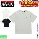 【20日は!枚数限定 最大1,000円OFFクーポン】ナンガ エコハイブリッド ボックスロゴエンブロイダリー ティー NW2411-1G804-A アウトドア ウェア トップス メンズ NANGA カットソー Tシャツ NANGA 半袖 ハーフスリーブ