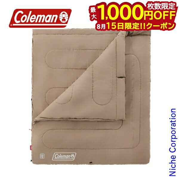 コールマン(Coleman)寝袋 ファミリー2 IN 1 C5 グレージュ色 ファミリー2 IN 1/C5 (グレージュ)の通販｜キャンプ用品の