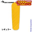 【15日は!枚数限定 最大1,000円OFFクーポン】シートゥサミット ( SEA TO SUMMIT ) ウルトラライトマット レギュラー キャンプ マット アウトドア エアーマット 空気 布団 来客用 新生活