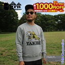 【10日は!枚数限定 最大1,000円OFFクーポン】grn outdoor TAKIBI スヌーピークルースウェット GO0182R メンズ nocu 秋冬 ...