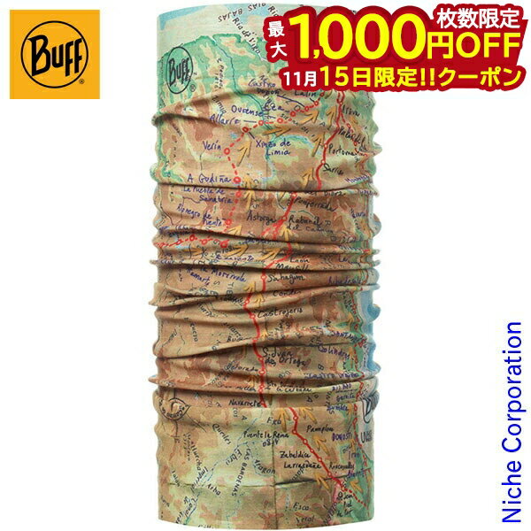 【15日は！枚数限定 最大1,000円OFFクーポン】BUFF バフ ネックウォーマー カミーノ デ サンティアゴ G..