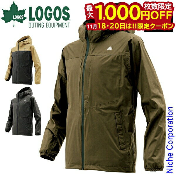 【18・20日は！枚数限定 最大1,000円OFFクーポン】ロゴス 4WAYストレッチジャケット ラムダ 28255 ウェ..