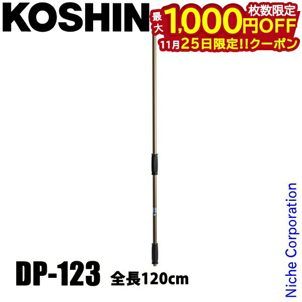 【25日は！枚数限定 最大1,000円OFFクーポン】工進 灌注竿 アルパイノズル 4号(120cm) DP-123 00108877..
