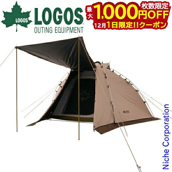 楽天ニッチ・リッチ・キャッチ【1日は！枚数限定 最大1,000円OFFクーポン】ロゴス トラッドソーラー ジオデシックドーム-BA 71805572 キャンプ用品 キャンプテント ドーム型 遮光 テント 4人 5人 6人 7人 ファミリーキャンプ アウトドア nocu 注目商品