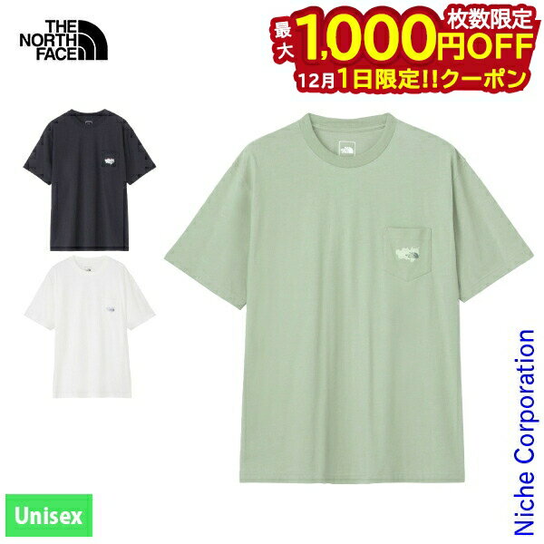 楽天ニッチ・リッチ・キャッチ【1日は！枚数限定 最大1,000円OFFクーポン】ザ・ノース・フェイス ショートスリーブプロスペクターワングレインティー メンズ NT12402 アウトドア ウェア トップス メンズ Tシャツ 半袖 クルーネック ポケット ゆったり 注目商品