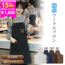 【クーポンで1658円/5/16 まで】エプロン 撥水 ガーデニング メンズ 男女兼用 レディース おしゃれ ワークエプロン 撥水加工 アウトドア キャンプ d...