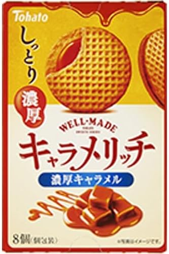 東ハト キャラメリッチ 濃厚キャラメル 8個入×6個