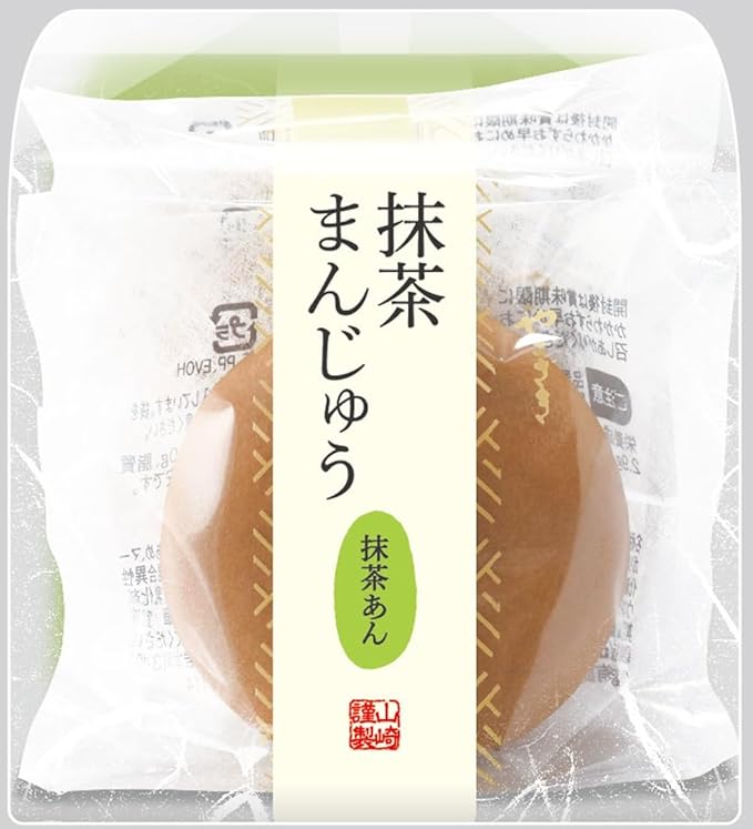 ヤマザキ LL抹茶まんじゅう（抹茶あん)3個入 X5袋