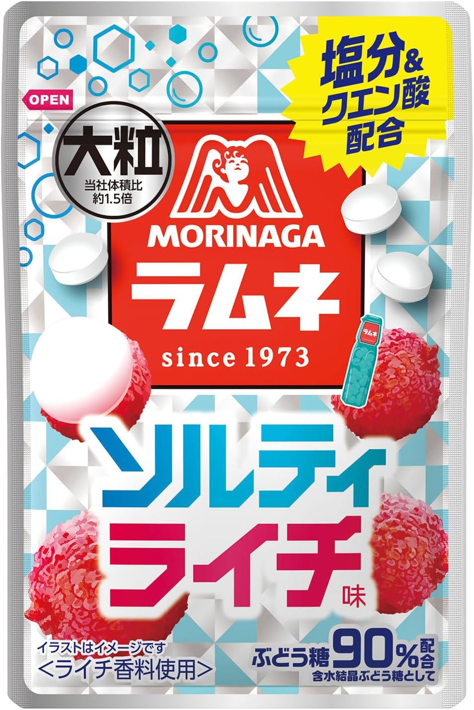 Rakuten - 森永製菓 大粒ラムネ＜ソルティライチ＞ 30g×10個