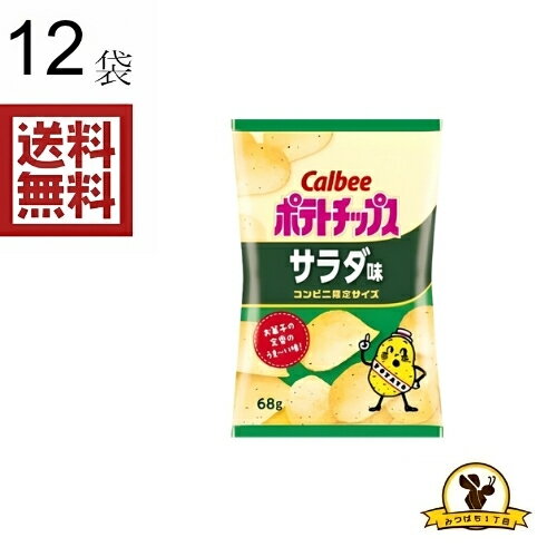 カルビー ポテトチップス サラダ 68gX12袋