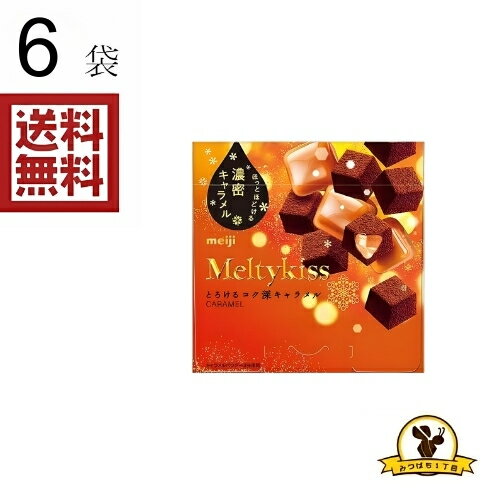 明治 メルティーとろけるコク深キャラメル 53gx5袋