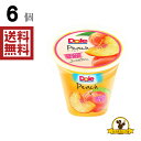 Dole ドール フルーツカップ ピーチ 6個 Dole ドール フルーツカップ ピーチ 6個