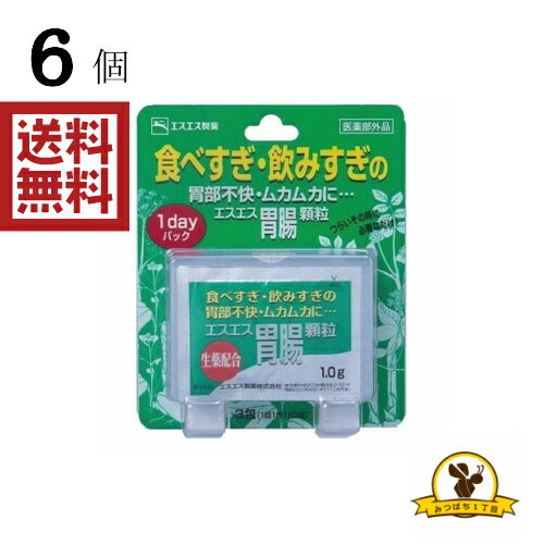 【クリックポスト】エスエス製薬 エスエス胃腸顆粒 3包x6個