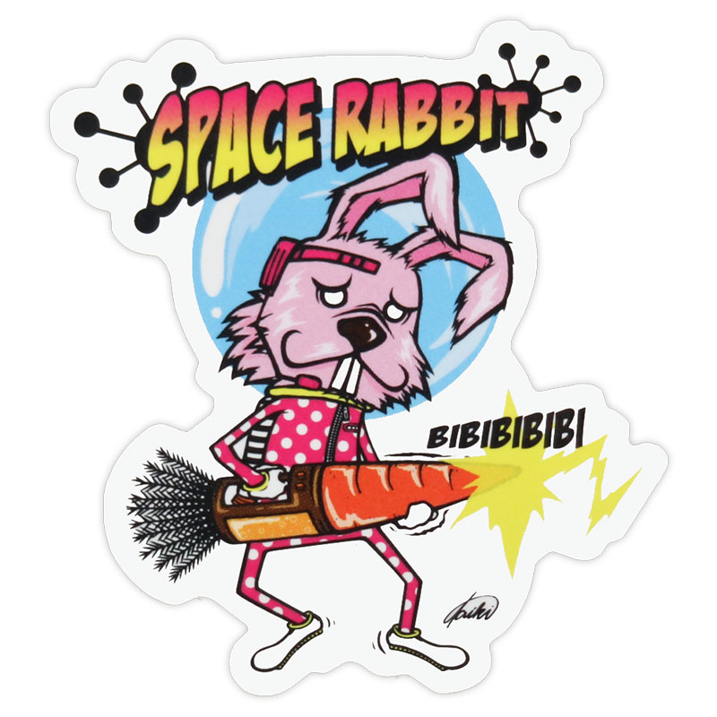 【メール】東洋マーク スペースラビット ステッカーR-877