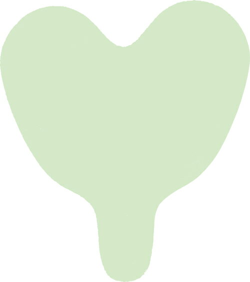 【送料無料】うちわのみ　若葉色　50枚セット　エチケット　会食の時　香川県のうちわ屋さんが作った新しい食事のエチケット【メール便配送】ポスト投函