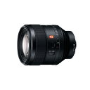 【10年間保証付き】 SONY FE 85mm F1.4 GM(SEL85F14GM)【αスプリングキャッシュバックキャンペーン 2024年2月16日～2024年5月7日】