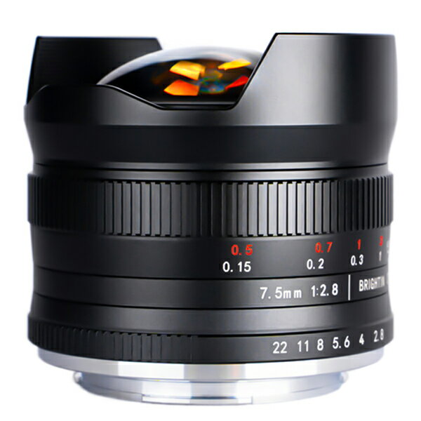[Brightin Star]ブライトインスター 7.5mm F2.8 Fish-eye 富士Xマウント