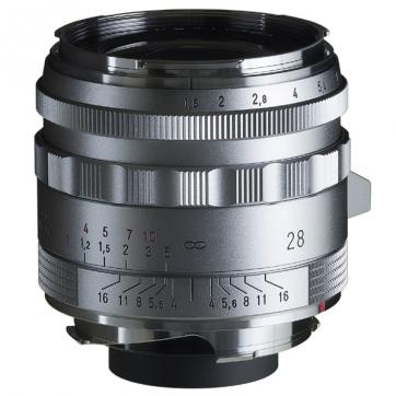乐天商城 - コシナ フォクトレンダー NOKTON Vintage Line 28mm F1.5 Aspherical VM Type II シルバー VMマウント