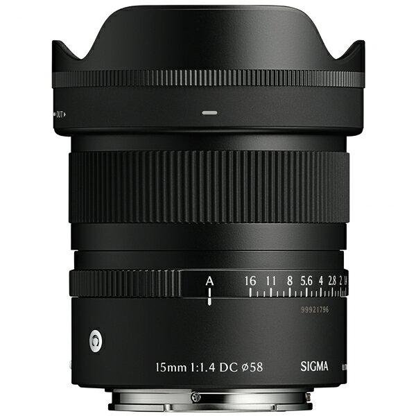樂天商城 - 【10年間保証付き】[シグマ] 15mm F1.4 DC | Contemporary ソニーE APS-C専用