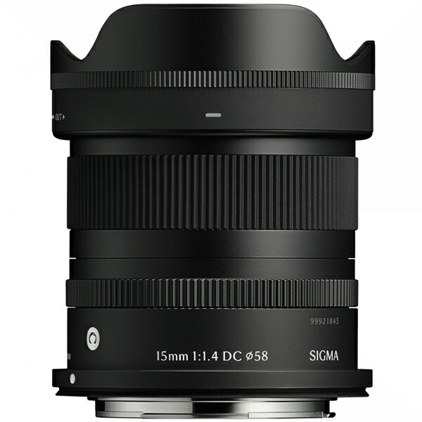 乐天商城 - 【10年間保証付き】[シグマ] 15mm F1.4 DC | Contemporary キヤノンRF APS-C専用