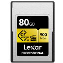 [LT[]Lexar LCAGOLD080G-RNENJ CFexpressJ[h TypeA 80GB