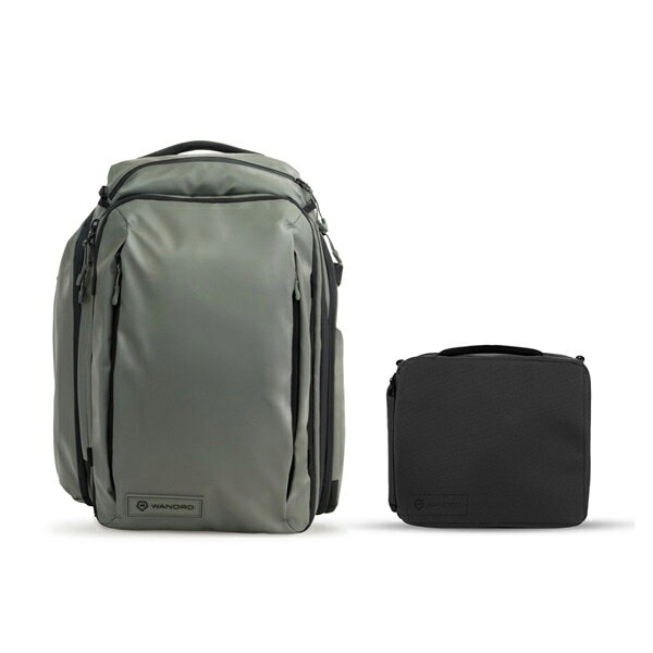 乐天商城 - WANDRD（ワンダード ）トランジットトラベルバックパック35L エッセンシャル カメラ キューブ付き ワサッチグリーン TR35-WG-PEB-1