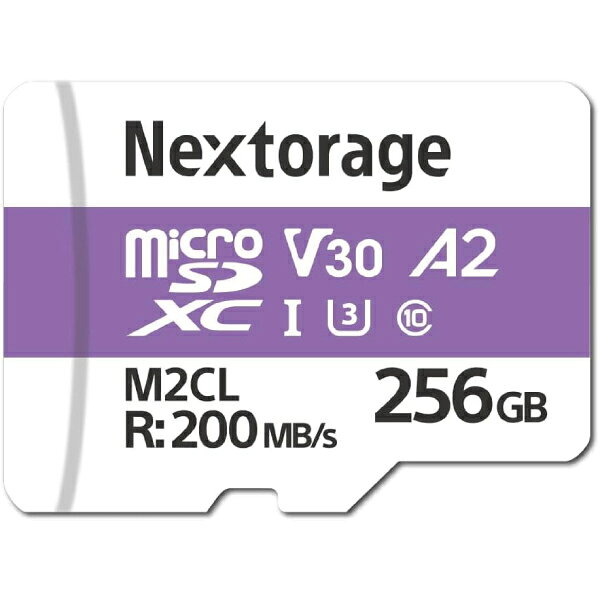 【ネコポス発送商品】[ネクストレージ]Nextorage microSDXCカード NX-M2CL256G...