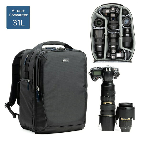 thinkTANKphoto(シンクタンクフォト) エアポート コミューター 31L ブラック