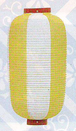 祭り提灯　提灯　祭りビニール提灯-9号長型（24×53）