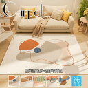 【送料無料】ラグ カーペット ラグマット 厚さ センターラグ 洗える 夏 春 秋 冬 絨毯 おしゃれ 長方形 四角 角型 洗えるラグ 玄関マット 床暖房対応 モダン 西海岸 モノトーン じゅうたん 敷物 ホットカーペット対応 子供部屋 上品 リビング 新生活 80*120CM~200*300CM
