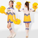 送料無料 チアガール 子供 長袖 女の子 チアリーダー チア 衣装 子供 高品質 ダンス衣装 キッズ チアダンス 大人 大量注文OK コス ガールズ 仮装 ハロ...