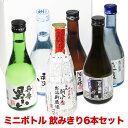 敬老の日ギフト たっぷり6本 日本酒 飲み比べセット お酒 プレゼント おしゃれ 飲みきりサイズ 300ml あす楽 ミニボトル 福袋 日本酒 送料無料 夏ギフ...
