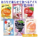 シャーベット アイス おやつ おうちで凍らせて食べるアイス 1袋(4本入) 送料無料 メール便 お取り寄せグルメ 買い回り ポイント消化 凍らせるアイス 凍らせ...